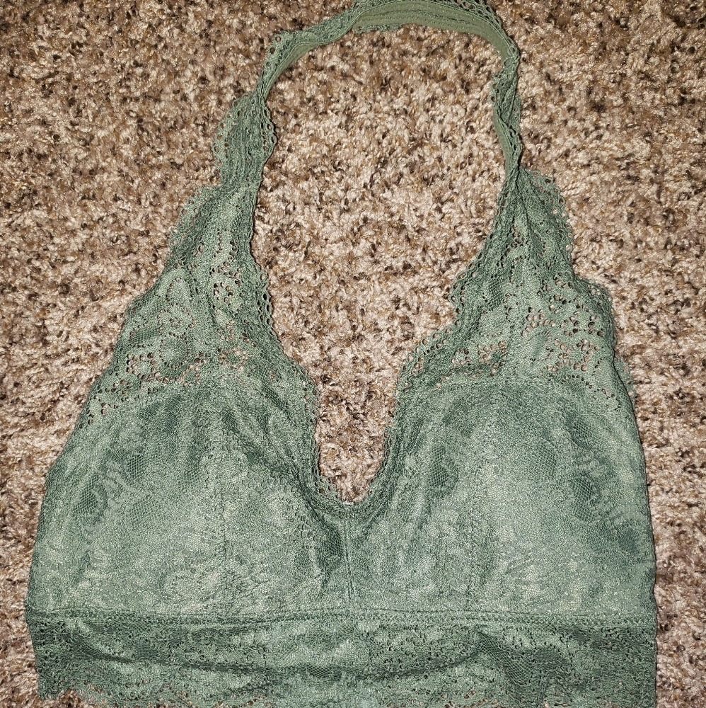 Aerie Halter Bralette's (2) Size Medium